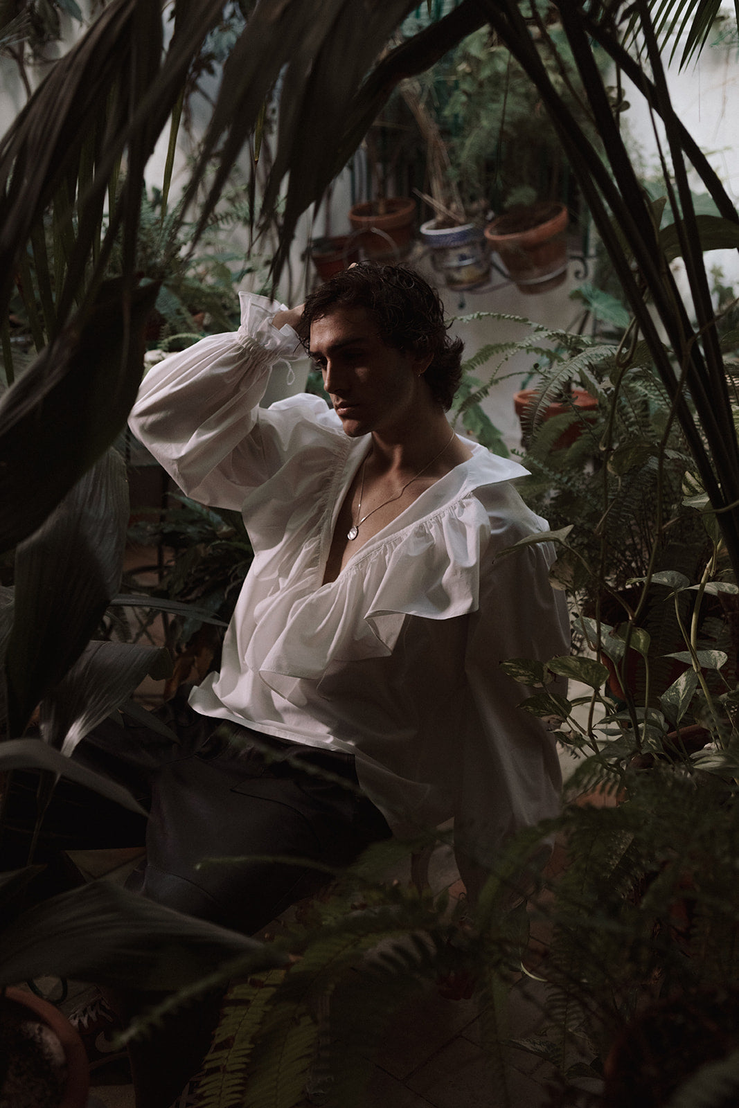 Lord Byron Ruffle Elegance Shirt