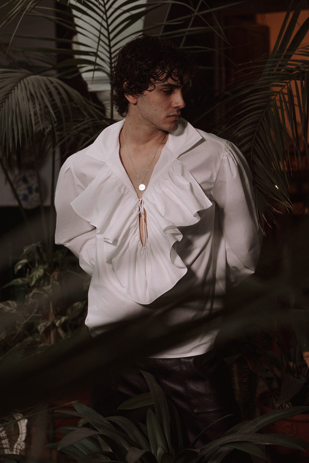 Lord Byron Ruffle Elegance Shirt