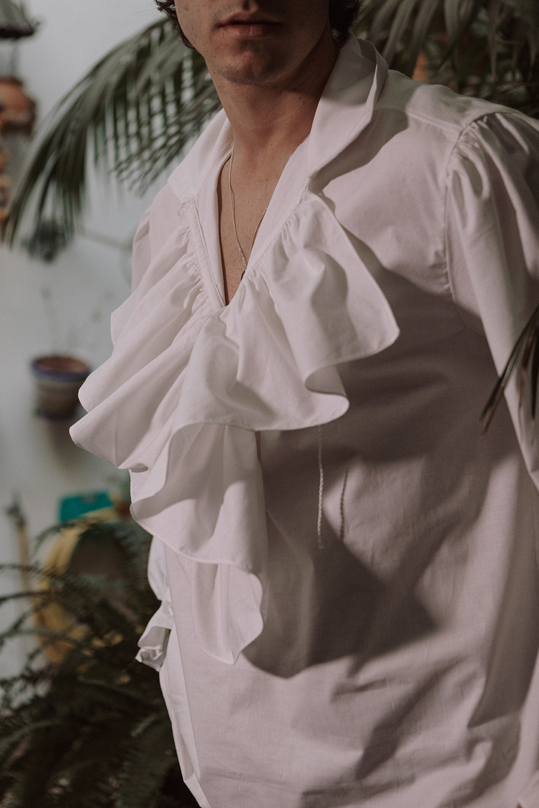 Lord Byron Ruffle Elegance Shirt