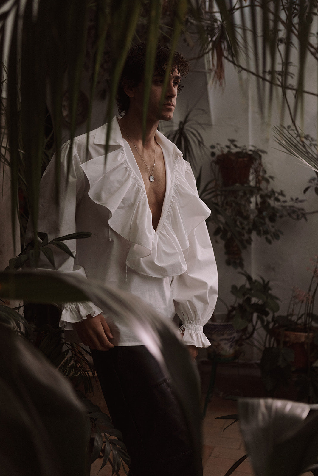 Lord Byron Ruffle Elegance Shirt