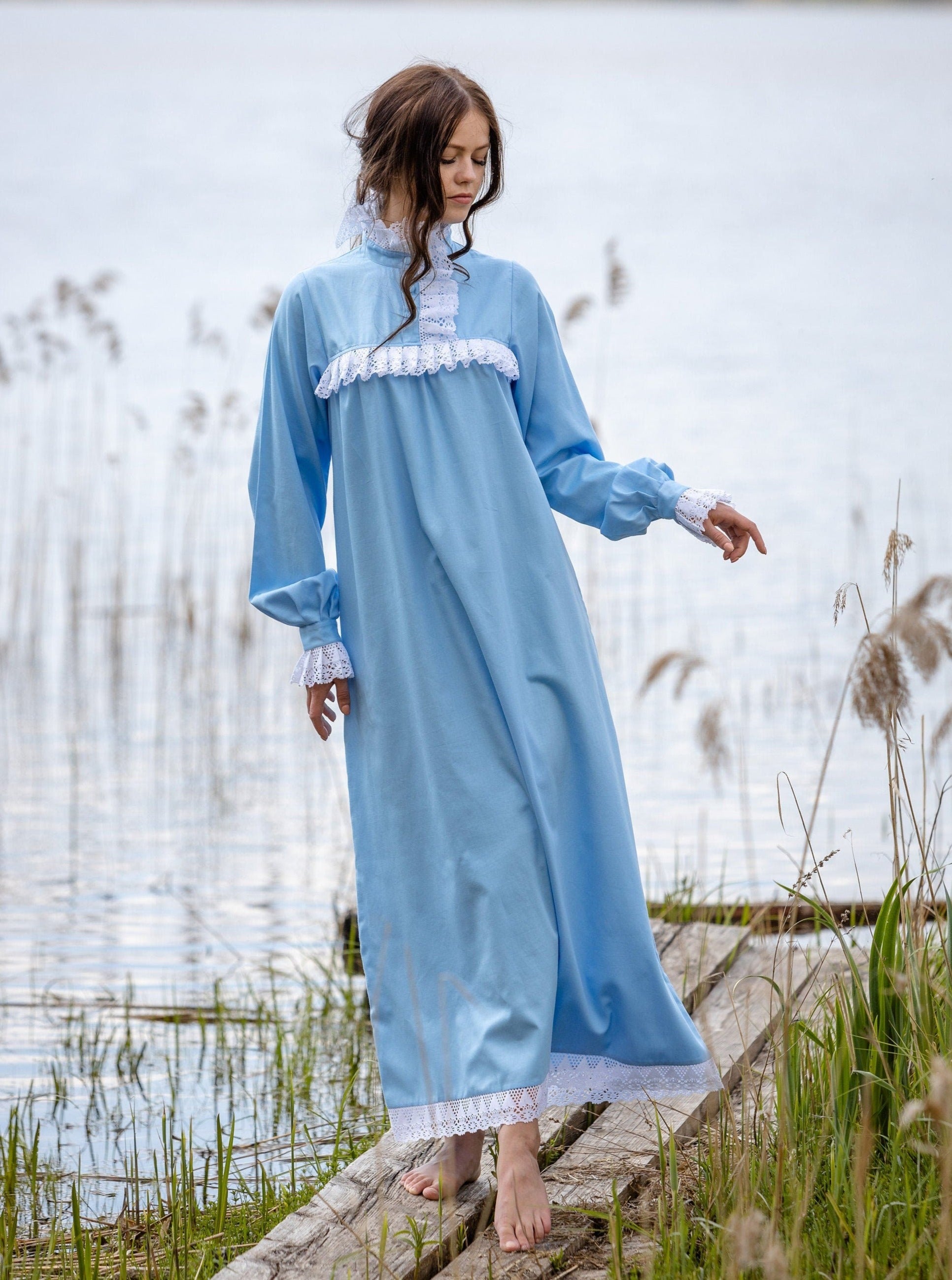 winter victorian dress 1840-1850s Winter Walk Fashion Through Herstory
