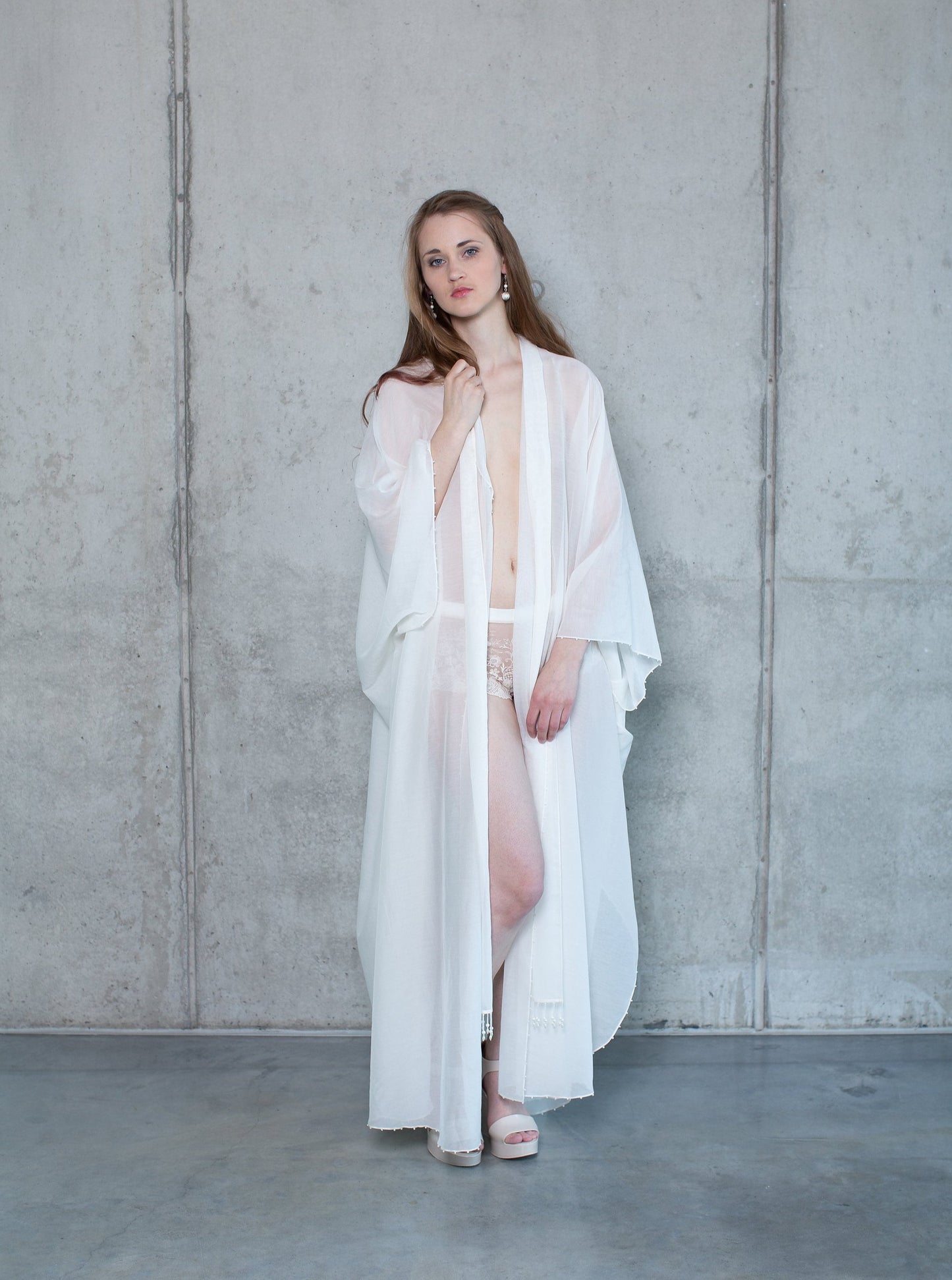 Translucent Pearl Negligee