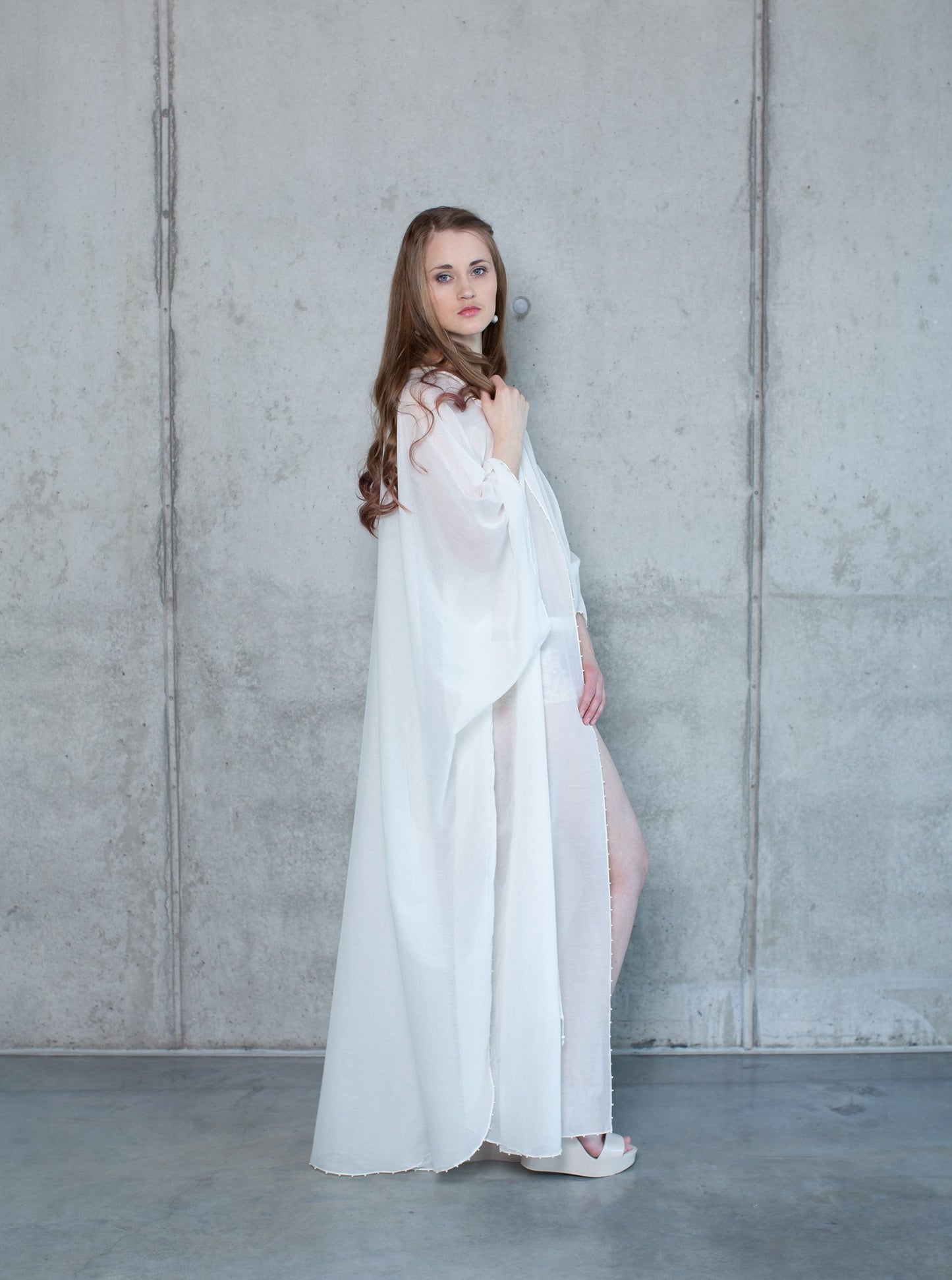 Translucent Pearl Negligee