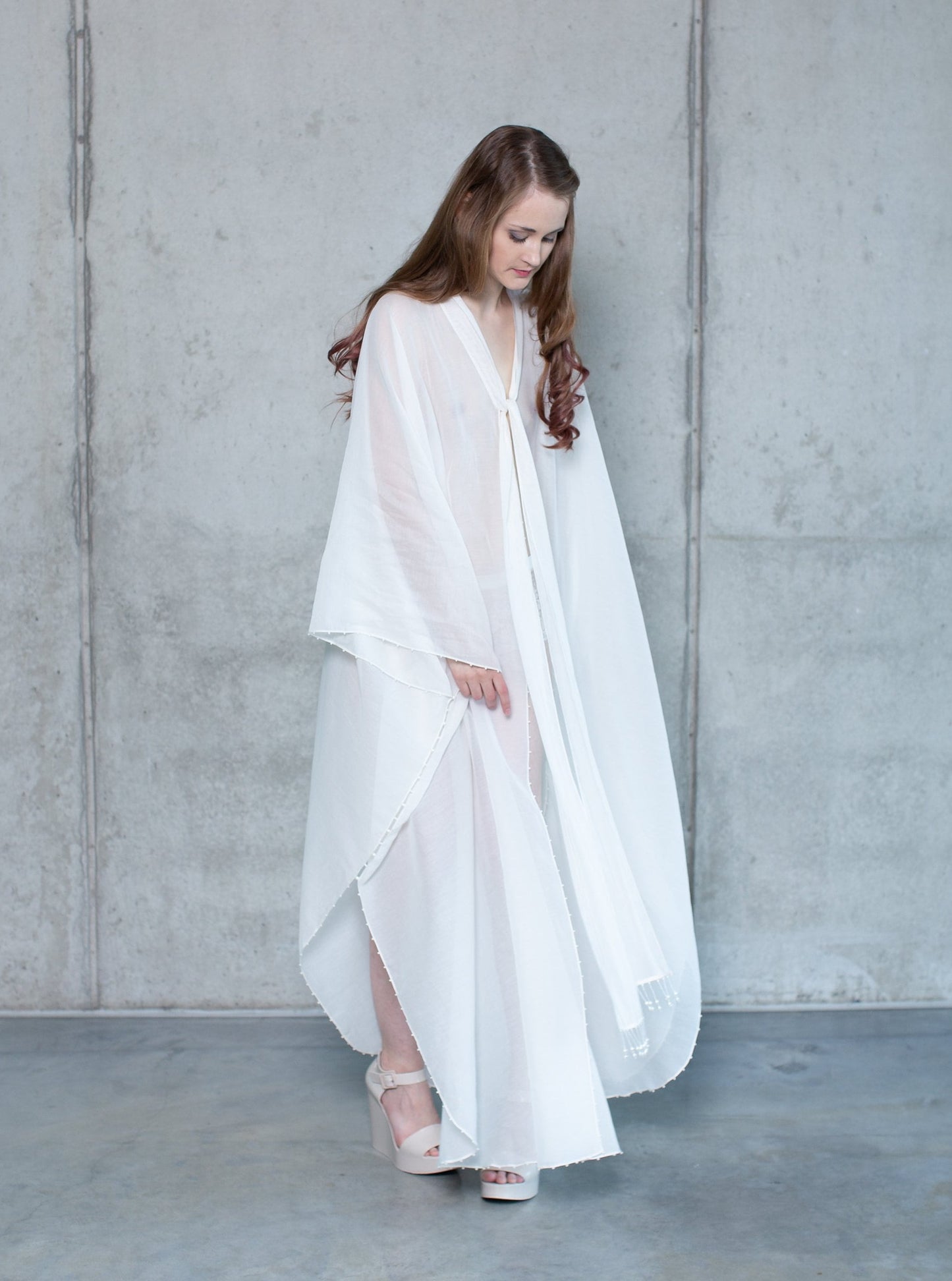 Translucent Pearl Negligee