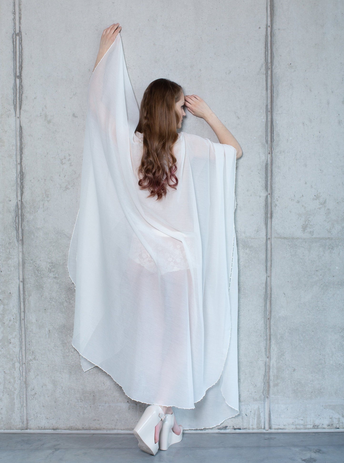 Translucent Pearl Negligee