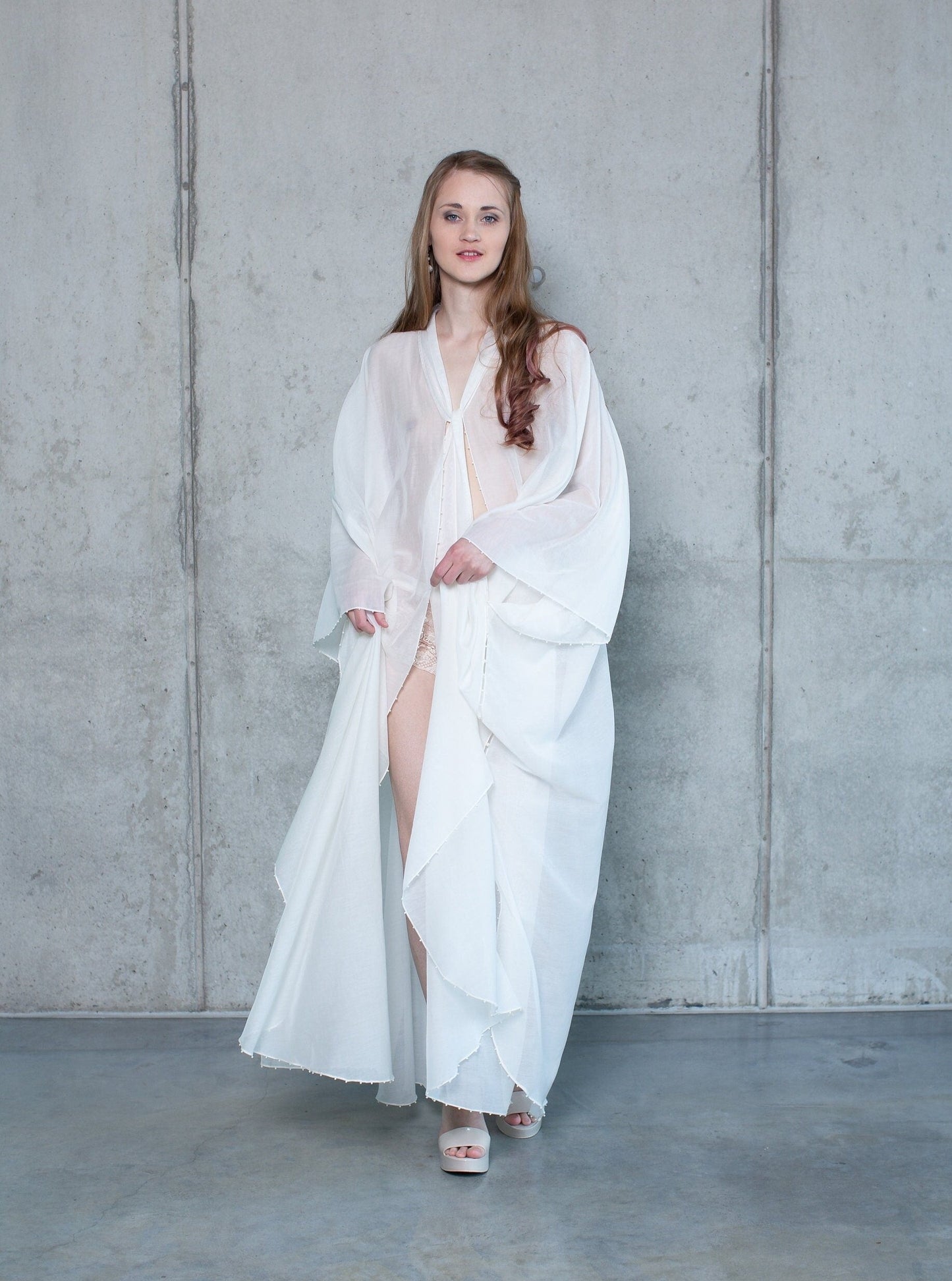 Translucent Pearl Negligee